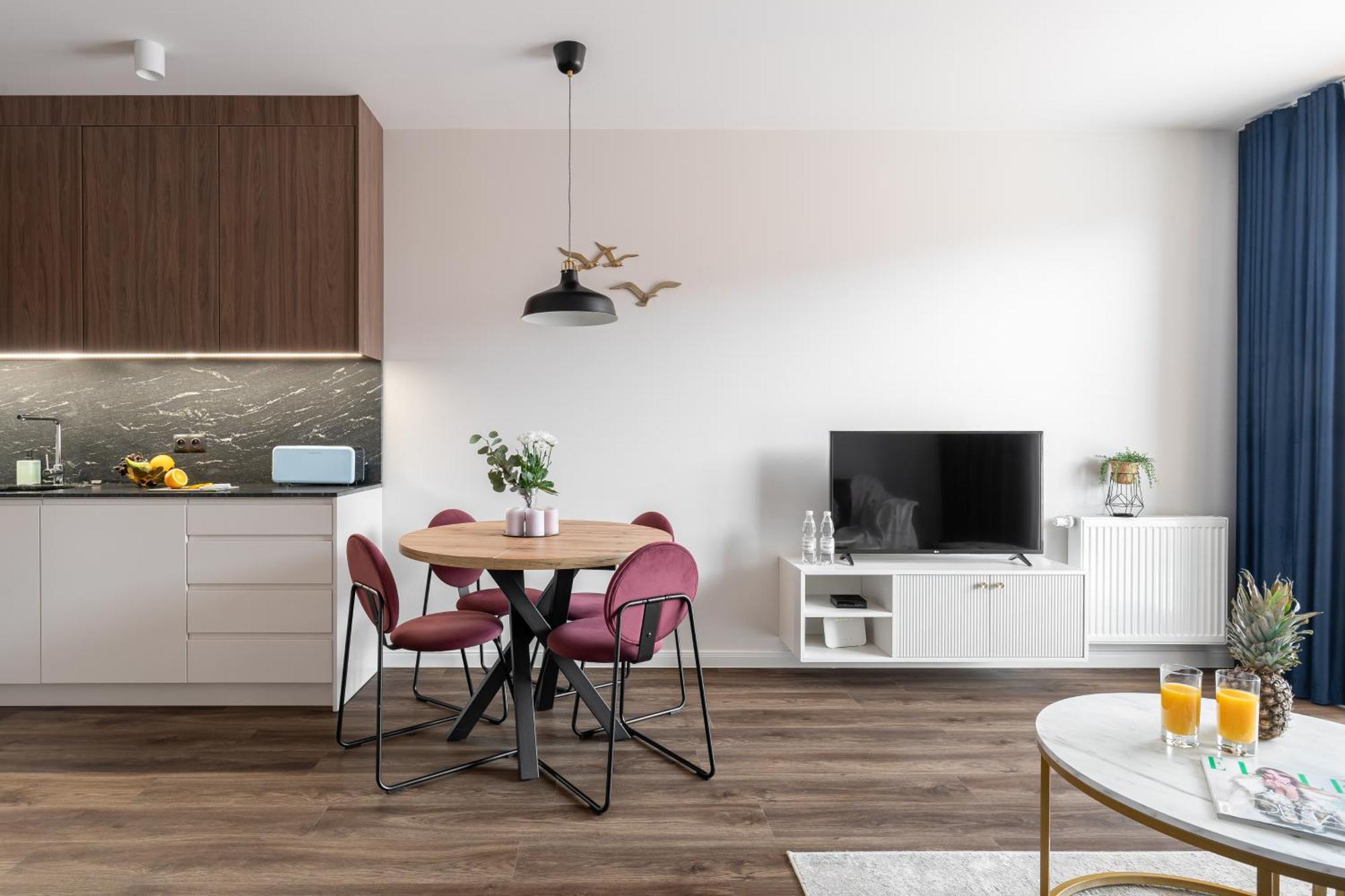 Scala 60D City Center Apartments With Parking By Lion Apartments Gdańsk Kültér fotó